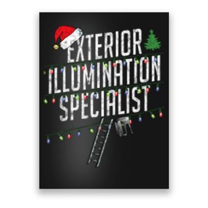 Exterior Illumination Specialist Christmas Funny Poster