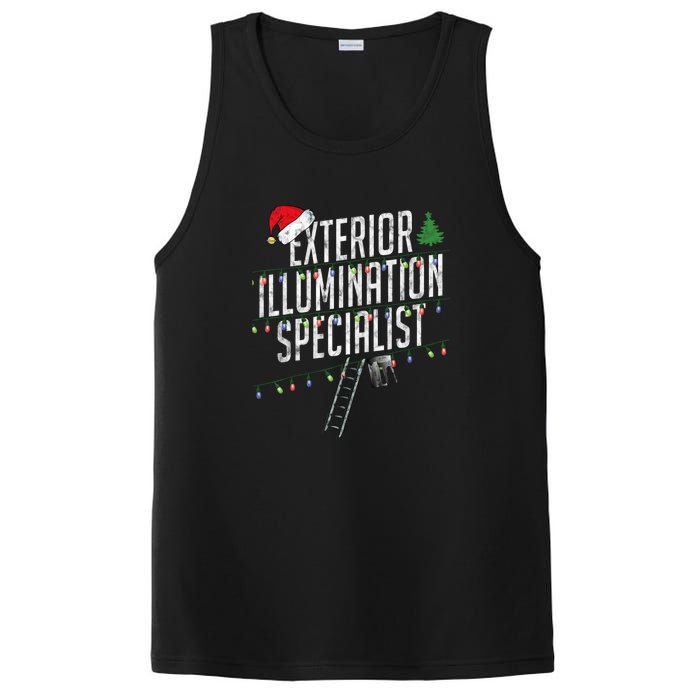 Exterior Illumination Specialist Christmas Funny PosiCharge Competitor Tank