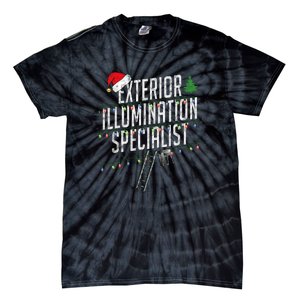 Exterior Illumination Specialist Christmas Funny Tie-Dye T-Shirt