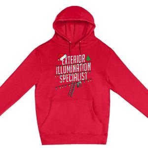 Exterior Illumination Specialist Christmas Funny Premium Pullover Hoodie