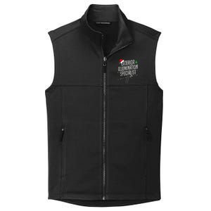 Exterior Illumination Specialist Christmas Funny Collective Smooth Fleece Vest