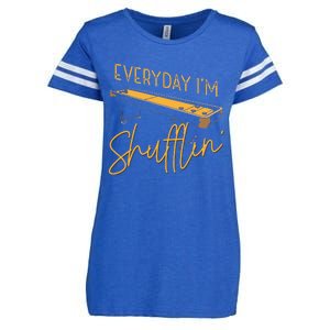 Everyday IM Shufflin Shuffleboard Player Board Game Lover Enza Ladies Jersey Football T-Shirt