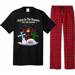 Esus Is The Reason For The Season Christian Christmas Gift Pajama Set