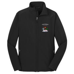 Esus Is The Reason For The Season Christian Christmas Gift Core Soft Shell Jacket