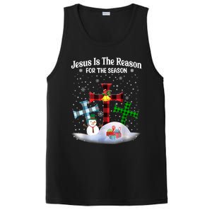 Esus Is The Reason For The Season Christian Christmas Gift PosiCharge Competitor Tank