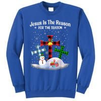 Esus Is The Reason For The Season Christian Christmas Gift Sweatshirt