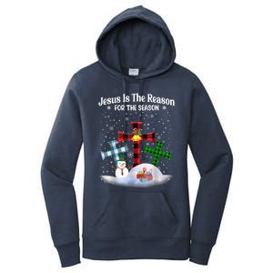 Esus Is The Reason For The Season Christian Christmas Gift Women's Pullover Hoodie