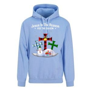 Esus Is The Reason For The Season Christian Christmas Gift Unisex Surf Hoodie