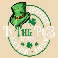 Everybody In The Pub Getting Tipsy St Patricks Day Drawstring Bag