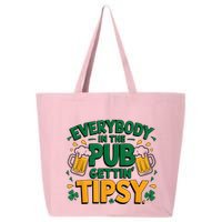 Everybody In The Pub Getting Tipsy Irish St Patricks Day 25L Jumbo Tote