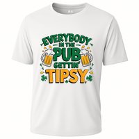 Everybody In The Pub Getting Tipsy Irish St Patricks Day Performance Shirt