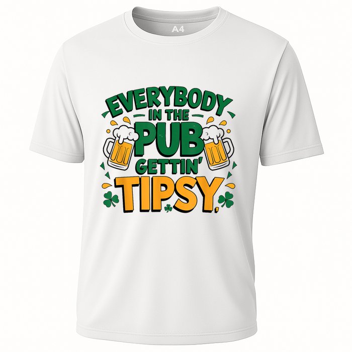 Everybody In The Pub Getting Tipsy Irish St Patricks Day Performance Shirt