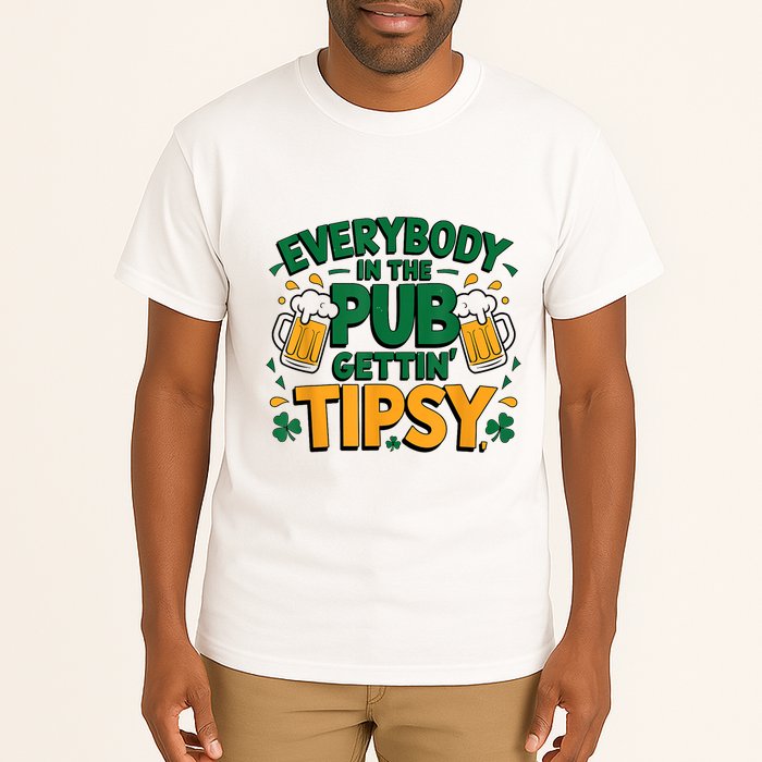 Everybody In The Pub Getting Tipsy Irish St Patricks Day Tall T-Shirt