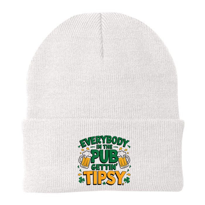 Everybody In The Pub Getting Tipsy Irish St Patricks Day Beanie