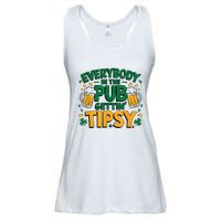 Everybody In The Pub Getting Tipsy Irish St Patricks Day Ladies Essential Flowy Tank