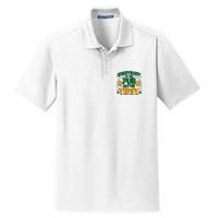 Everybody In The Pub Getting Tipsy Irish St Patricks Day Dry Zone Grid Polo
