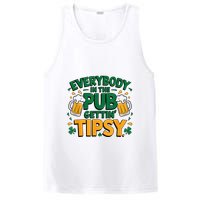 Everybody In The Pub Getting Tipsy Irish St Patricks Day PosiCharge Competitor Tank