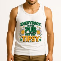 Everybody In The Pub Getting Tipsy Irish St Patricks Day Tank Top