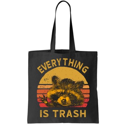 Everything Is Trash Fun Raccoon Picture Camping Hiking Gift Bag