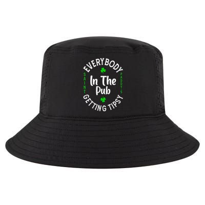 Everybody In The Pub Getting Tipsy St Patricks Day Shamrock Cool Comfort Performance Bucket Hat