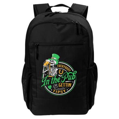 Everybody In The Pub Getting Tipsy St Patricks Day Daily Commute Backpack