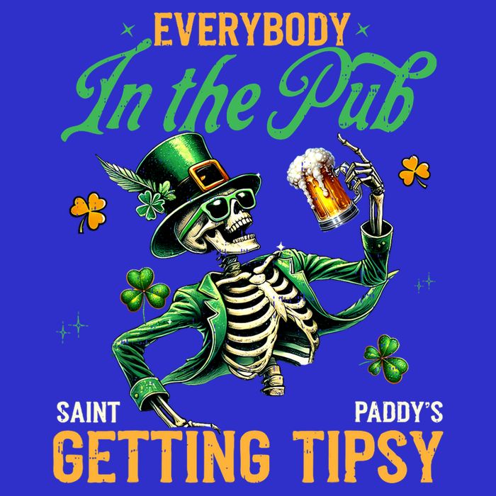 Everybody In The Pub Getting Tipsy Button
