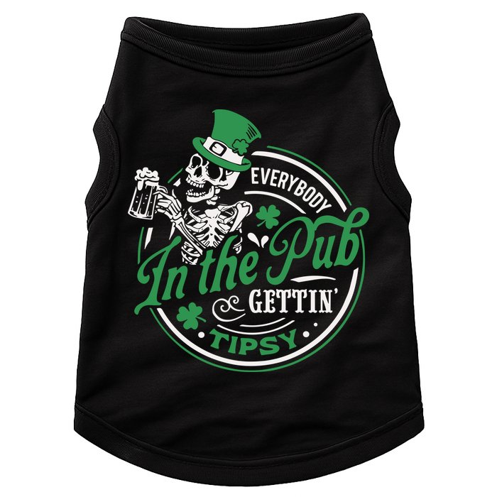 Everybody In The Pub Gettin Tipsy Shenanigans Drinking Doggie Tank
