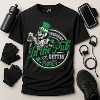 Everybody In The Pub Gettin Tipsy Shenanigans Drinking Performance Shirt