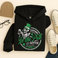 Everybody In The Pub Gettin Tipsy Shenanigans Drinking Hoodie
