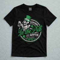 Everybody In The Pub Gettin Tipsy Shenanigans Drinking T-Shirt