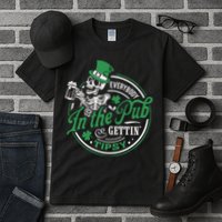 Everybody In The Pub Gettin Tipsy Shenanigans Drinking Tall T-Shirt