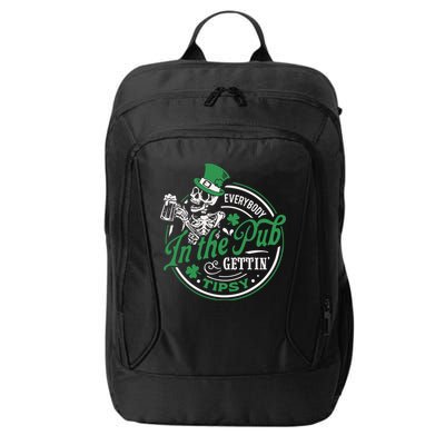 Everybody In The Pub Gettin Tipsy Shenanigans Drinking City Backpack