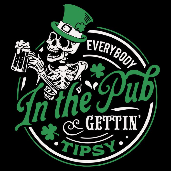 Everybody In The Pub Gettin Tipsy Shenanigans Drinking Backpack