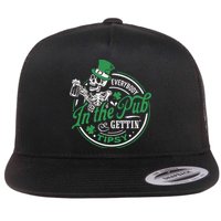 Everybody In The Pub Gettin Tipsy Shenanigans Drinking Flatbill Hat
