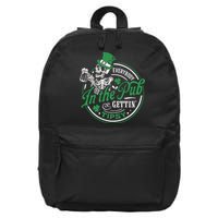 Everybody In The Pub Gettin Tipsy Shenanigans Drinking 16 in Basic Backpack