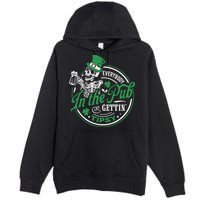 Everybody In The Pub Gettin Tipsy Shenanigans Drinking Premium Pullover Hoodie