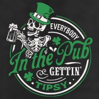 Everybody In The Pub Gettin Tipsy Shenanigans Drinking 25L Jumbo Tote