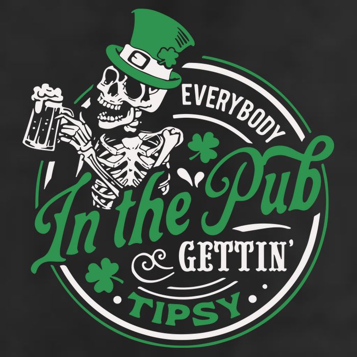 Everybody In The Pub Gettin Tipsy Shenanigans Drinking 25L Jumbo Tote
