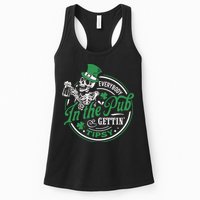 Everybody In The Pub Gettin Tipsy Shenanigans Drinking Womens Tank Top