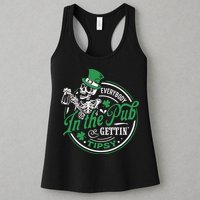 Everybody In The Pub Gettin Tipsy Shenanigans Drinking Womens Tank Top