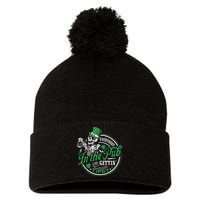Everybody In The Pub Gettin Tipsy Shenanigans Drinking Pom Pom 12in Knit Beanie