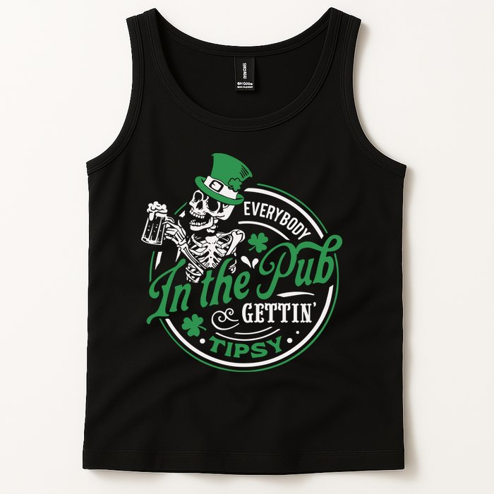 Everybody In The Pub Gettin Tipsy Shenanigans Drinking Tank Top
