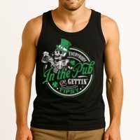 Everybody In The Pub Gettin Tipsy Shenanigans Drinking Tank Top