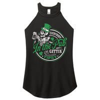 Everybody In The Pub Gettin Tipsy Shenanigans Drinking Women's Perfect Tri Rocker Tank