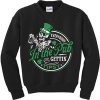 Everybody In The Pub Gettin Tipsy Shenanigans Drinking Kids Sweatshirt