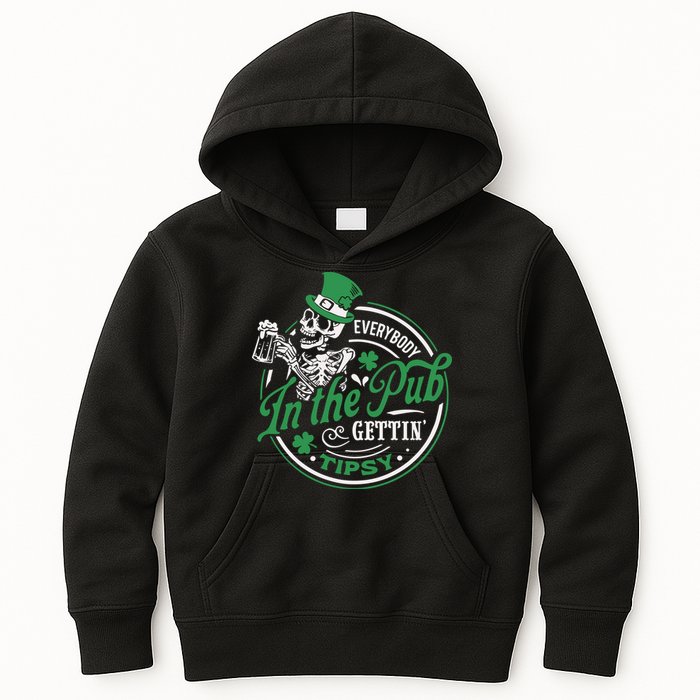 Everybody In The Pub Gettin Tipsy Shenanigans Drinking Kids Hoodie