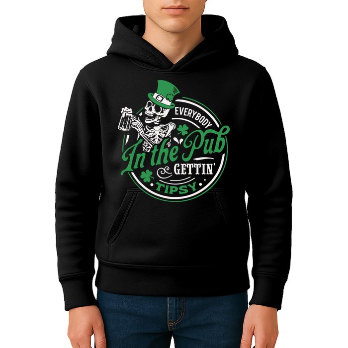Everybody In The Pub Gettin Tipsy Shenanigans Drinking Kids Hoodie