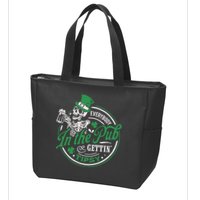 Everybody In The Pub Gettin Tipsy Shenanigans Drinking Zip Tote Bag