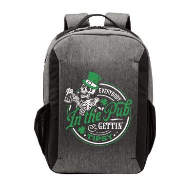 Everybody In The Pub Gettin Tipsy Shenanigans Drinking Vector Backpack