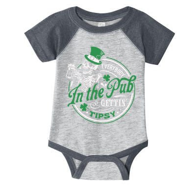 Everybody In The Pub Gettin Tipsy Shenanigans Drinking Infant Baby Jersey Bodysuit
